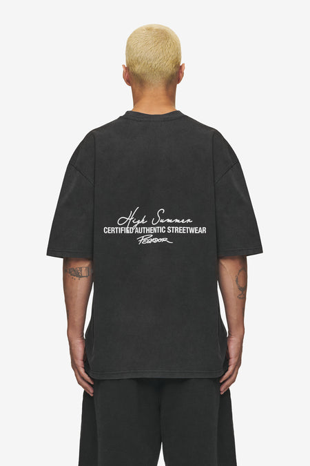 Banberry Oversized Tee Vintage Black