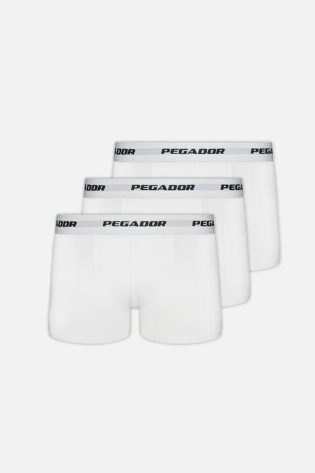Ango Boxershorts White White (3 Pack)