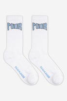 Pegador Crystal Socks White Baby Blue Hauptansicht aus der Next Wave Kollektion für Herren