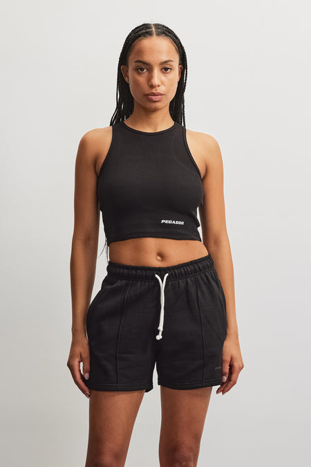 Ayla Crop Top Black