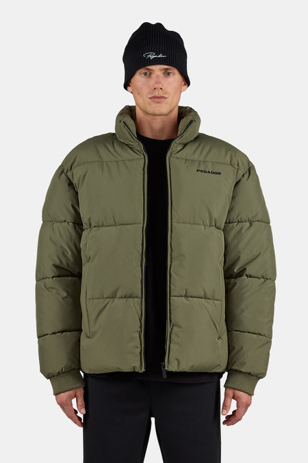 Solin Puffer Jacket Mud Olive