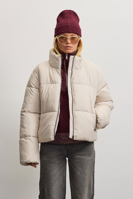 Georgia Puffer Jacket Cream