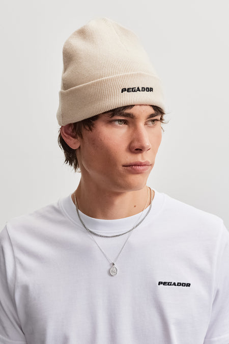 Logo Beanie Cream