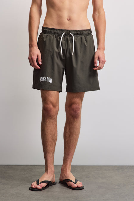 Brule Swim Shorts Dark Olive
