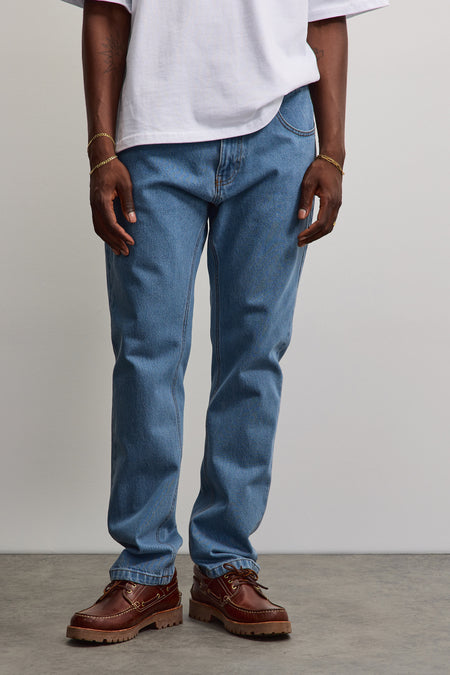 Baures Straight Jeans Washed Blue