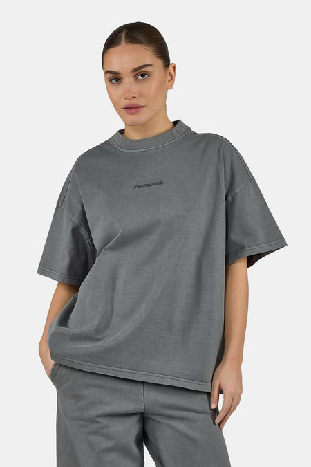 Bracy Heavy Oversized Tee Vintage Grey