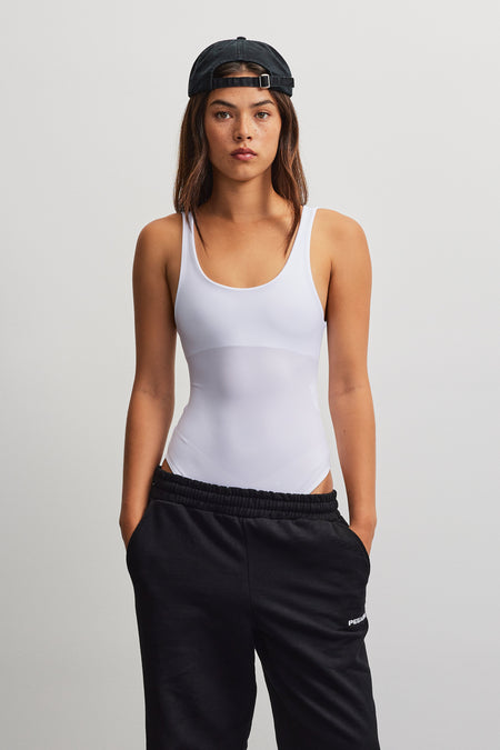 Donna String Top Body White