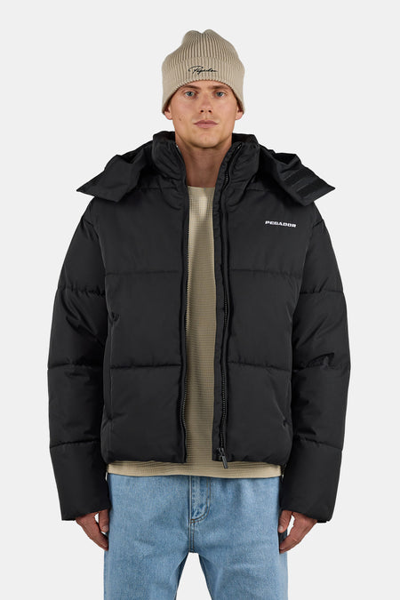 Marten Puffer Jacket Black