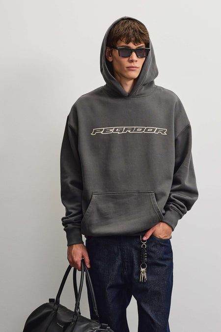 Alden Oversized Hoodie Anthracite