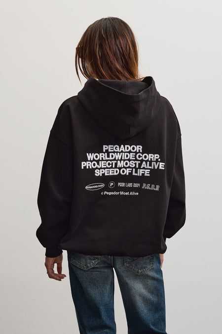 Sora Oversized Hoodie Black