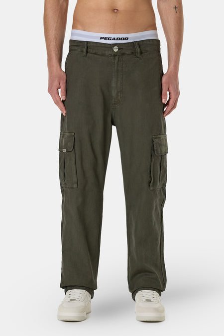Waymir Cargo Pants Olive Green
