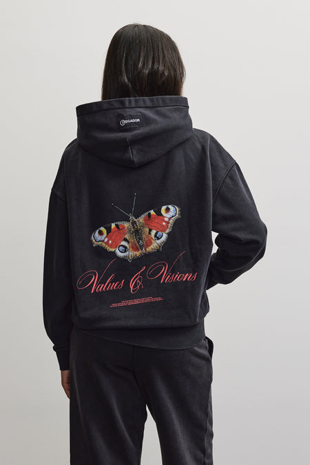 Fia Oversized Hoodie Vintage Black