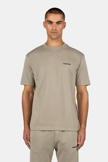 Logo Regular Tee Washed Flint Grey
