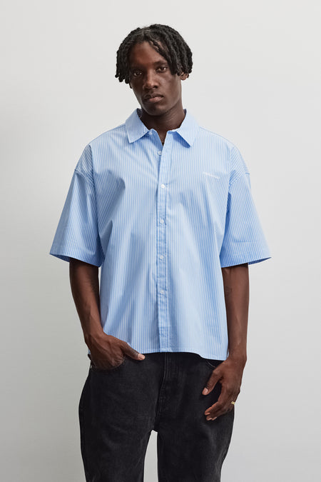 Raton Shortsleeve Shirt Spring Blue White