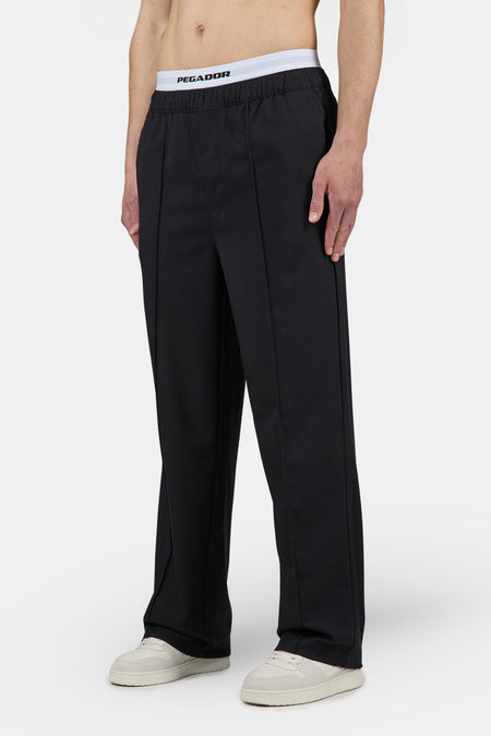 Belds Wide Suit Pants Black