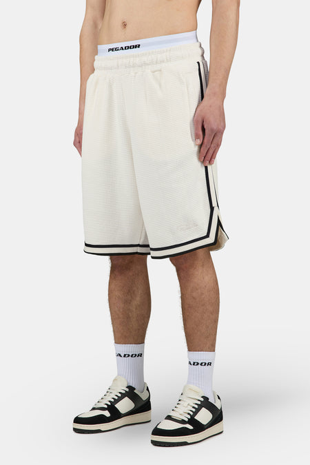 Barkan Waffle Basketball Shorts Unbleached