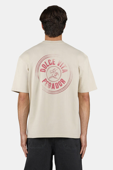 Nuevo Oversized Tee Washed Light Beige