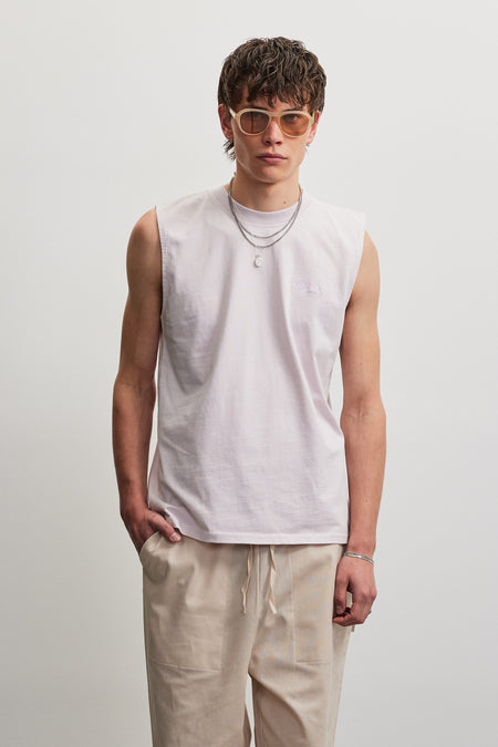Signar Sleeveless Tee Light Lilac