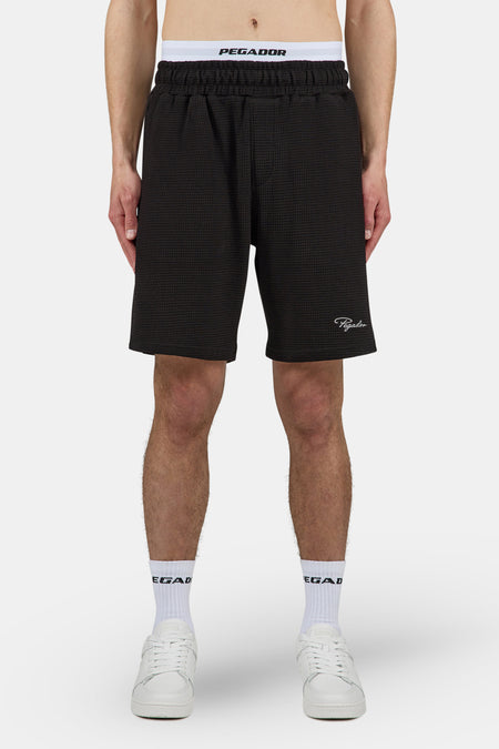Signar Waffle Shorts Black