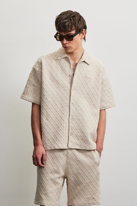 Jovren Structured Shirt Cream