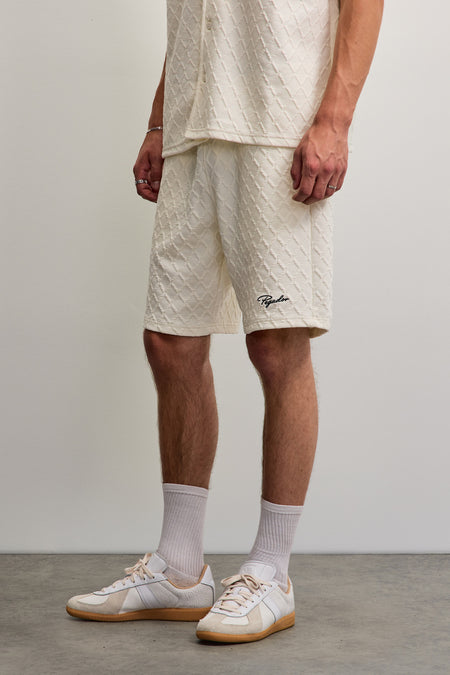 Jovren Structured Shorts Unbleached