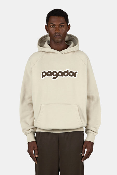 Arco Oversized Raglan Hoodie Cozy Beige