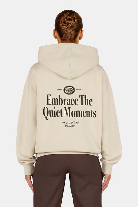 Guarda Oversized Hoodie Cozy Beige