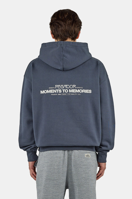 Hattem Oversized Hoodie Twilight Blue