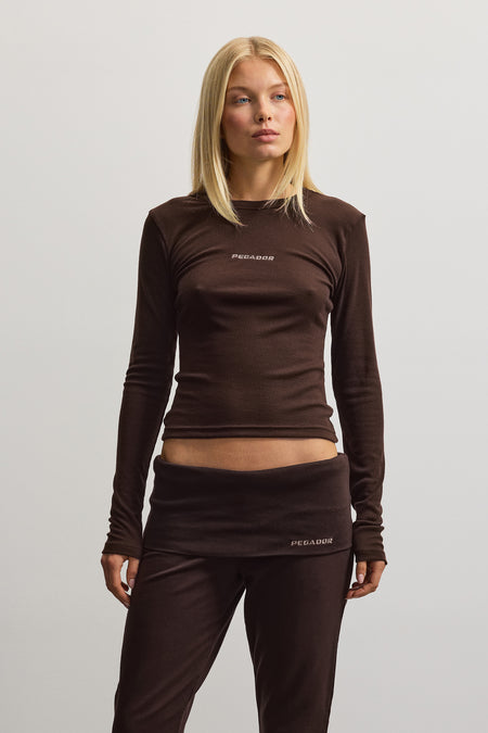 Malaga Longsleeve Deep Brown