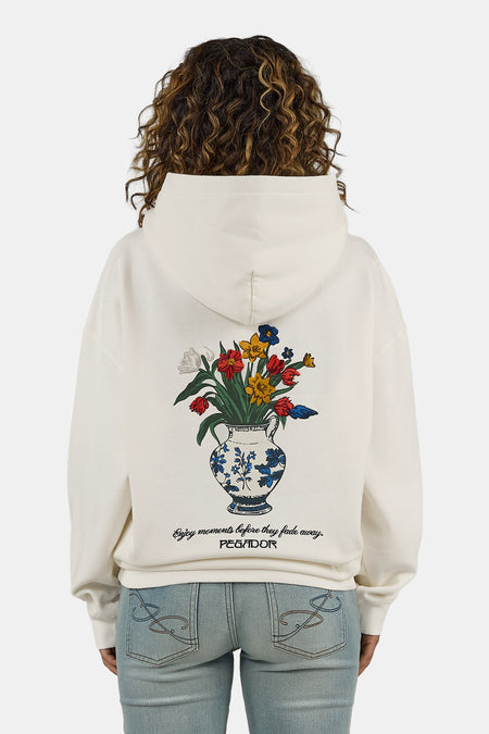 Modra Oversized Hoodie Warm White