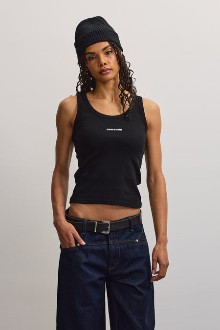 Cesis Rib Tanktop Black