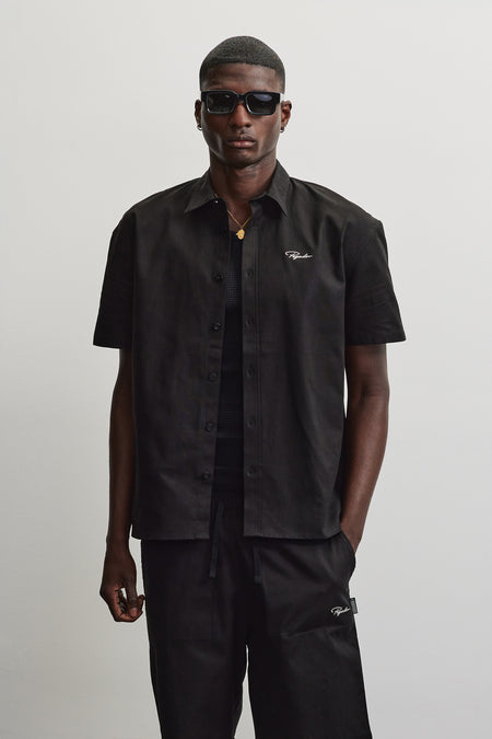 Pelago Linen Shirt Black