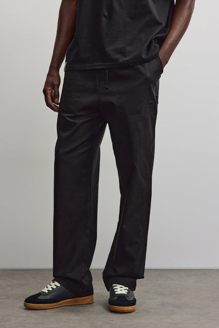 Cadaques Linen Pants Black