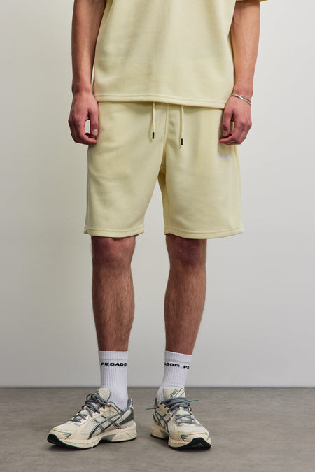 Lagos Soft Rib Shorts Butter Yellow