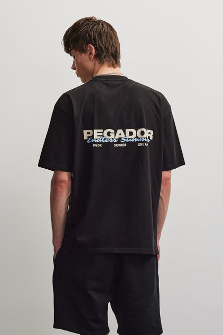 Torres Oversized Tee Washed Black