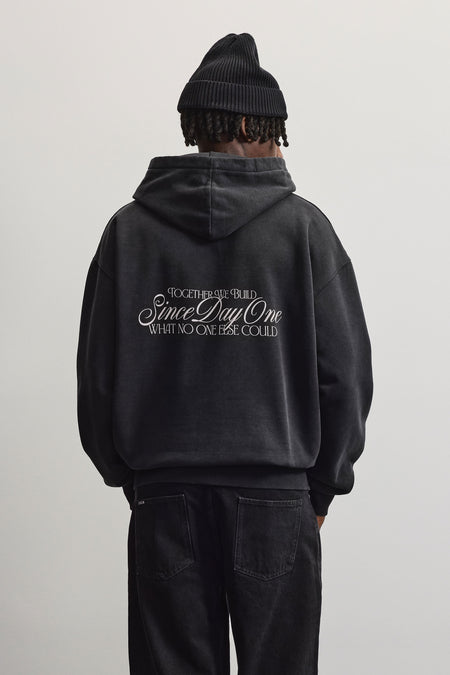 Rodez Oversized Hoodie Vintage Black
