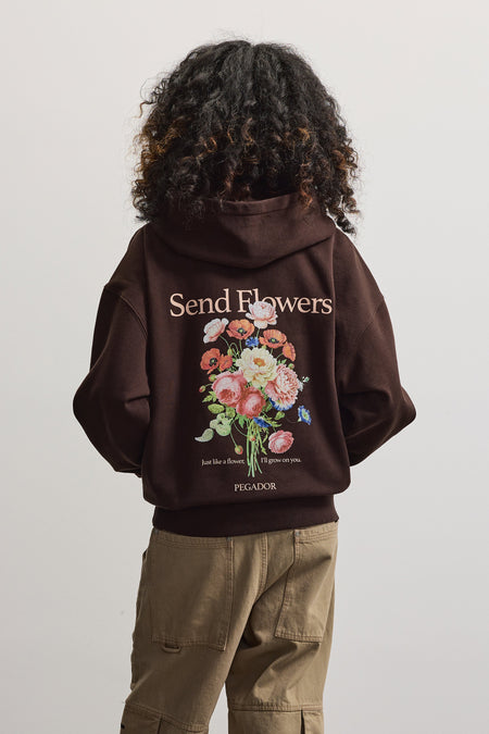 Valga Oversized Hoodie Deep Brown