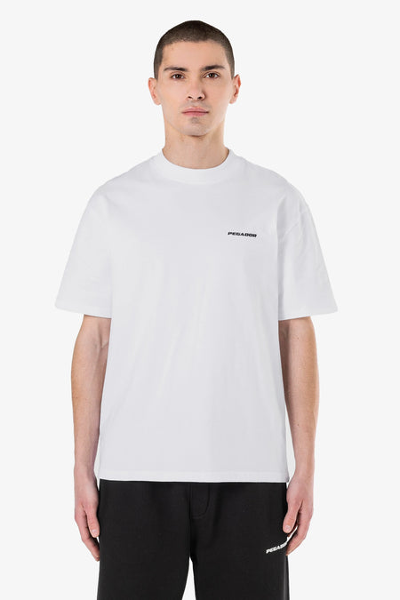 Logo Regular Tee White Black Gum