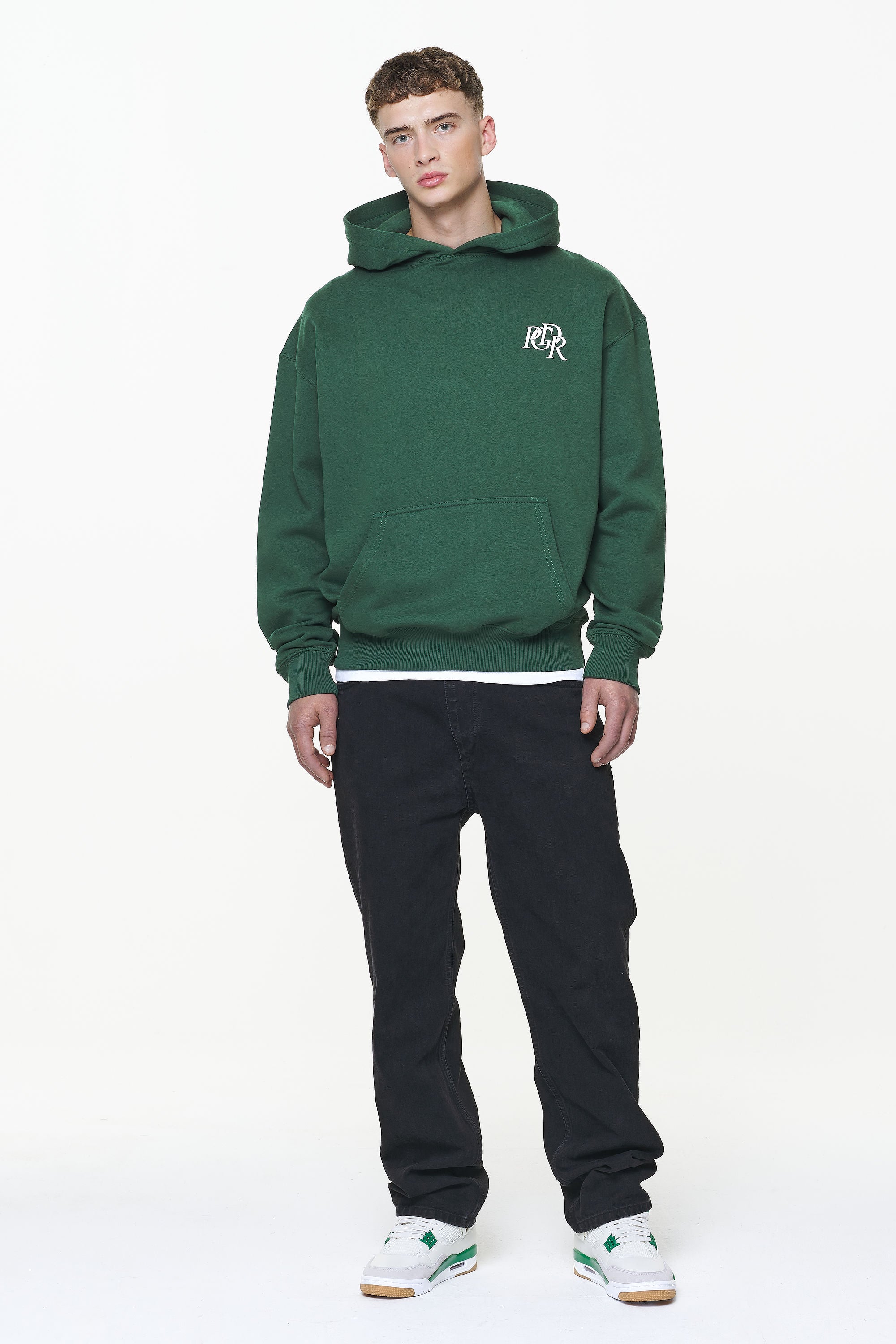 Pegador Tibo Baggy Jeans Washed Black Ganzkörper Bild aus der Built to Last Kollektion für Herren