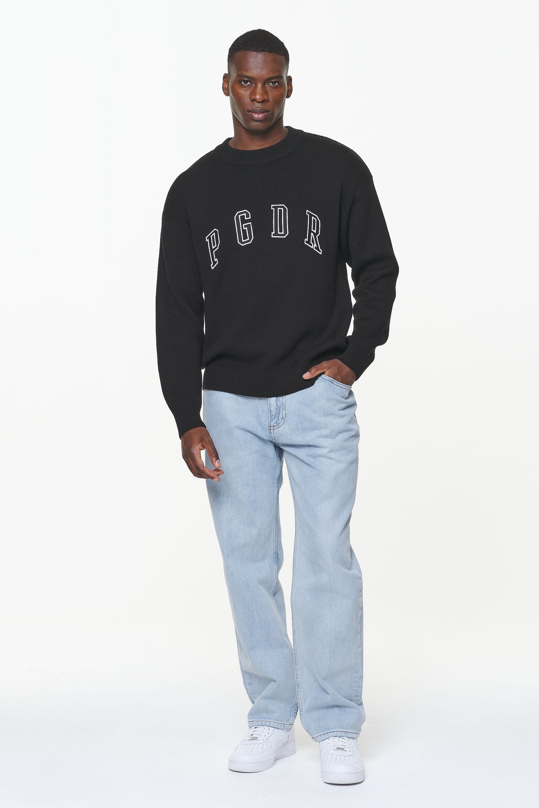 Pegador Tibo Baggy Jeans Washed Light Blue Ganzkörper Bild aus der Built to Last Kollektion für Herren