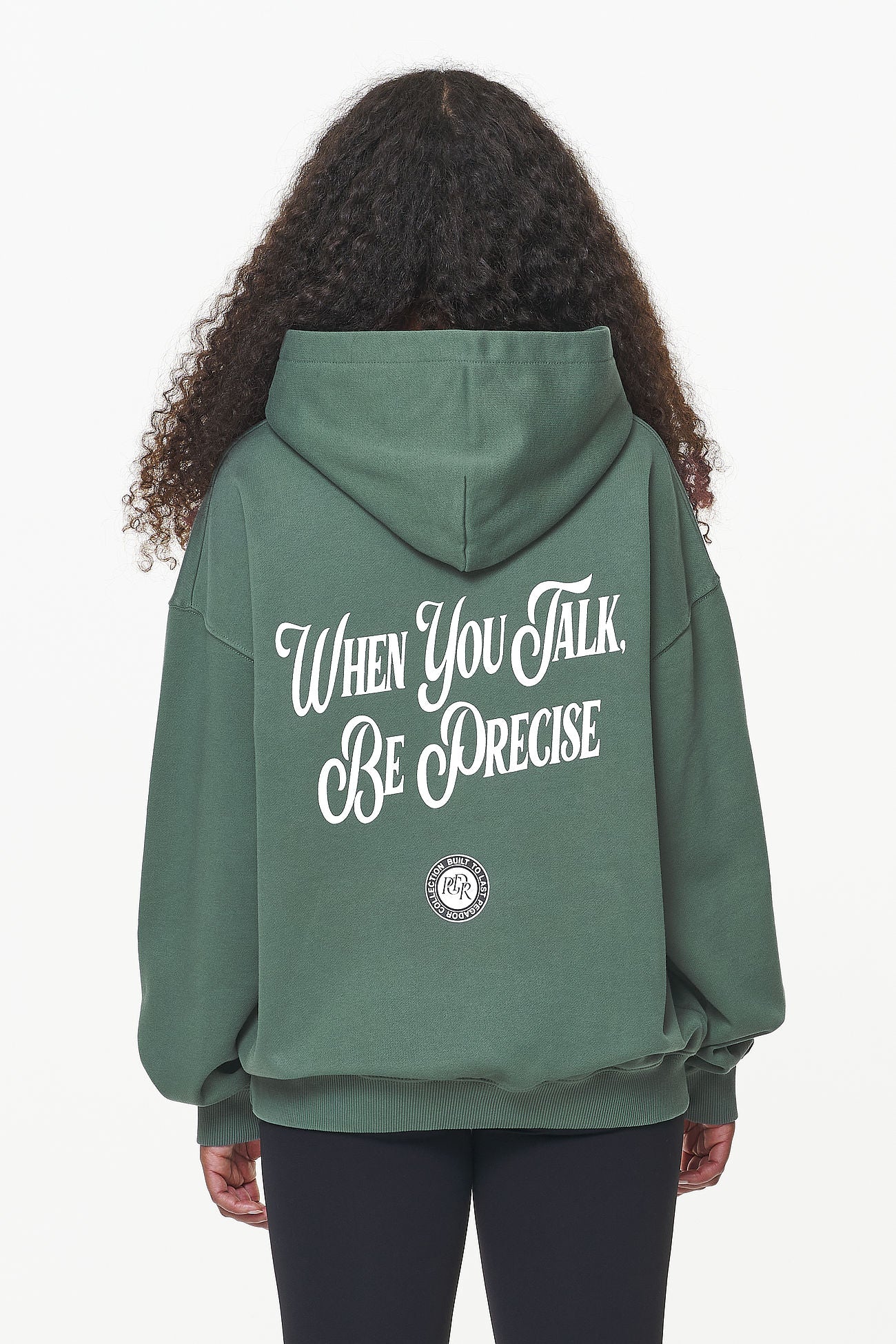 Pegador Lydney Oversized Hoodie Vintage Washed Garden Green Hauptansicht aus der Built to Last Kollektion für DaHerren