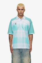 Pegador Lawn Jersey Sky Blue White Hauptansicht aus der High summer Kollektion für Herren