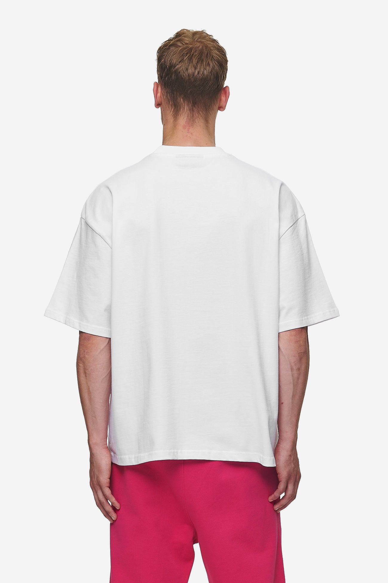 Pegador Logo Boxy Tee White Gegenansicht aus der Most Alive Kollektion für Herren