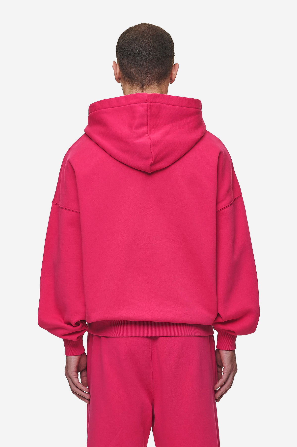 Pegador Logo Boxy Hoodie Washed Virtual Pink Gegenansicht aus der Most Alive Kollektion für Herren