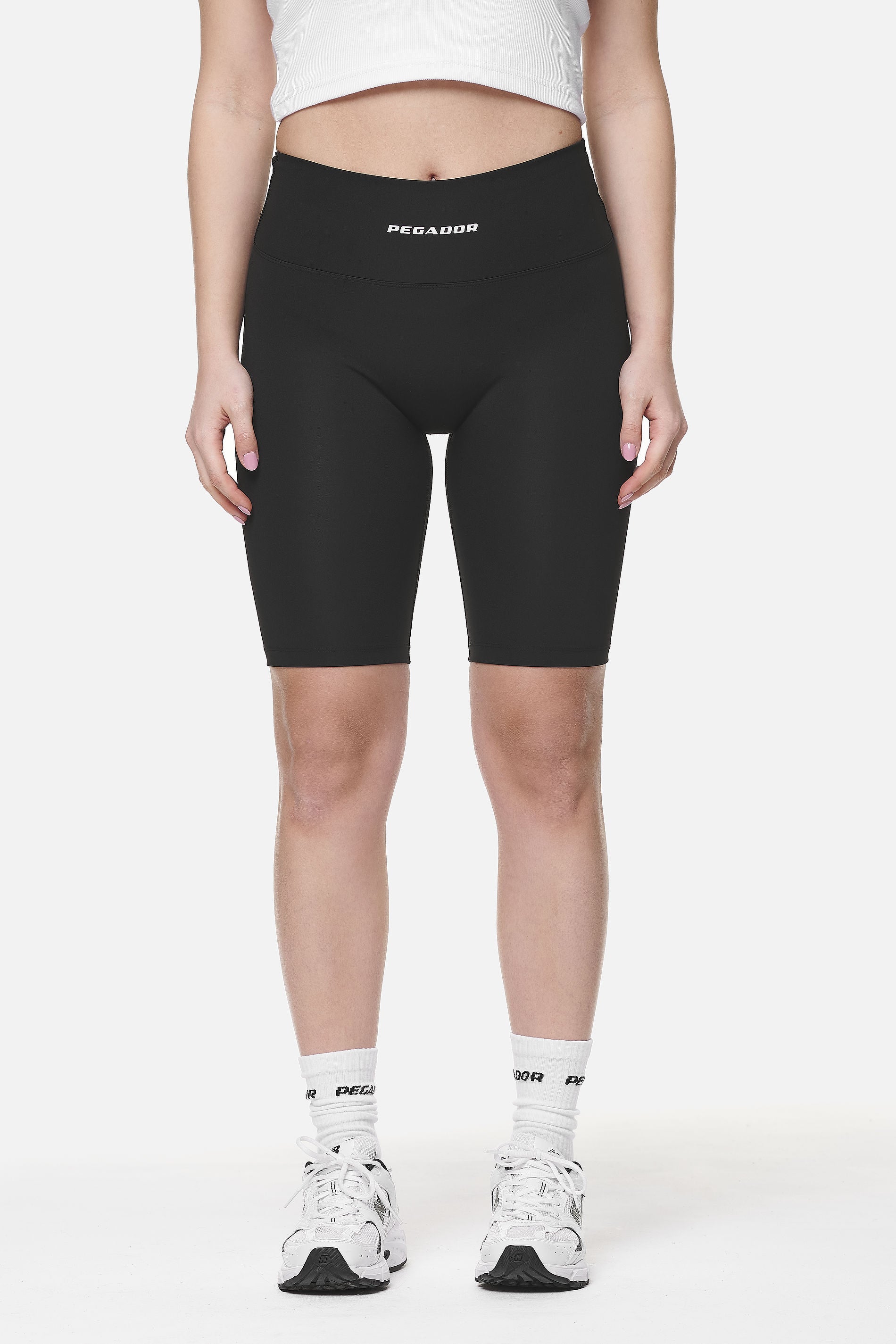 Pegador Jerona Biker Shorts Black Hauptansicht aus der Never Too Late Kollektion für DaHerren
