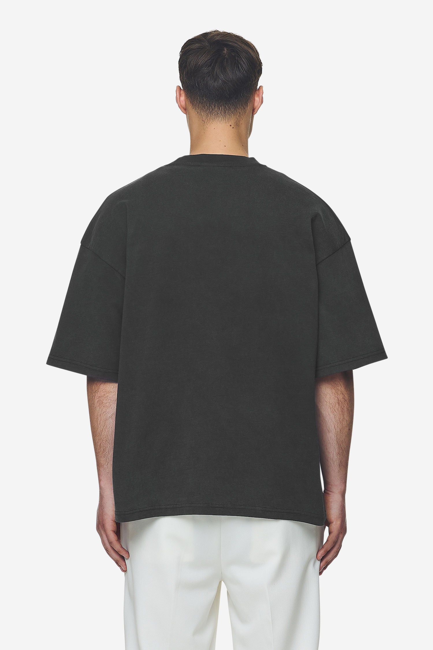 Pegador Lobos Boxy Tee Vintage Black Gegenansicht aus der Next Wave Kollektion für Herren