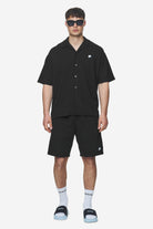 Pegador Libco Structured Knit Shorts Black Ganzkörper Bild aus der Next Wave Kollektion für Herren