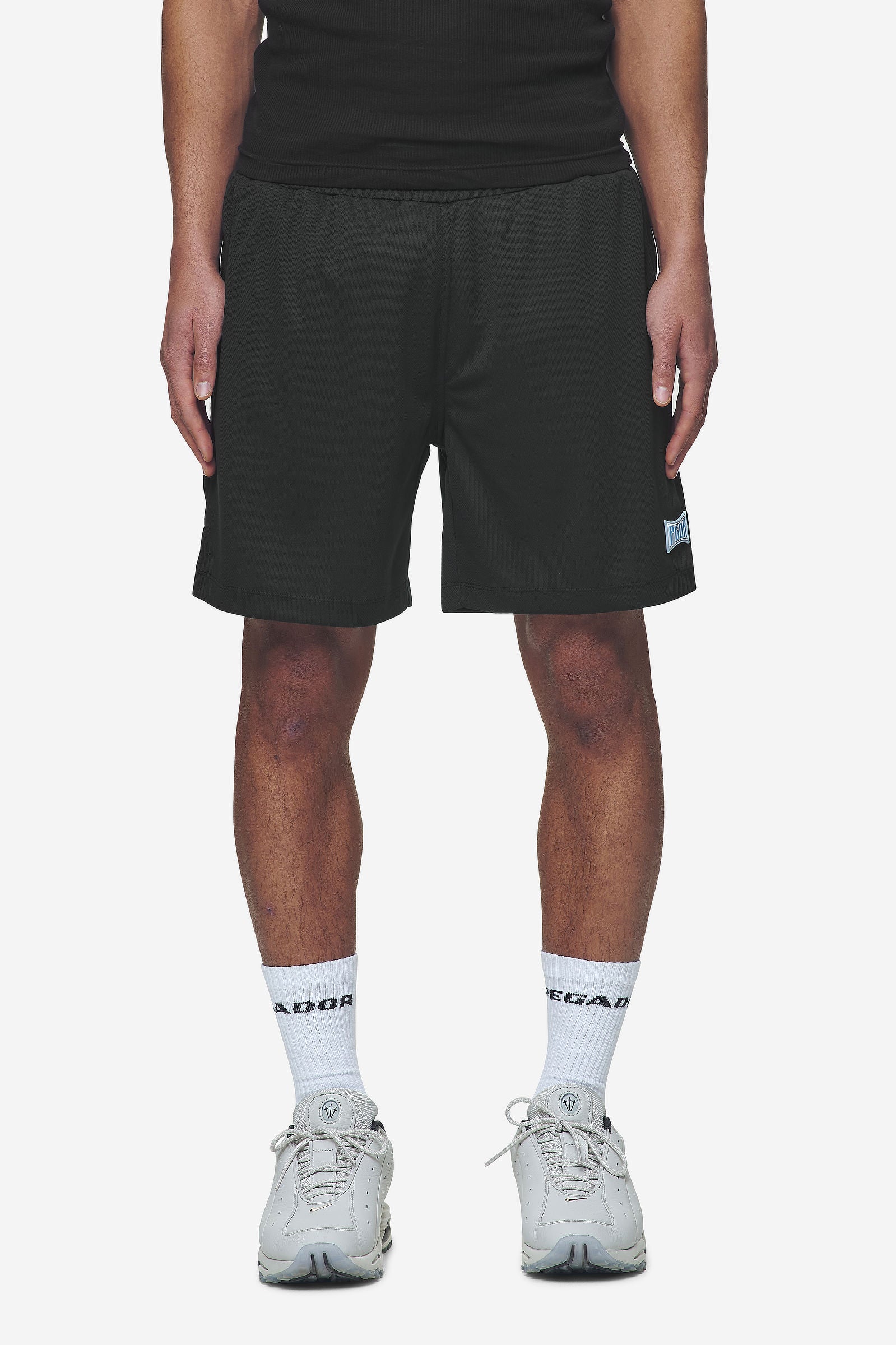 Pegador Sutro Mesh Shorts Black Seitenansicht aus der Next Wave Kollektion für Herren