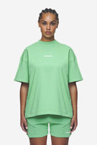 Pegador Bracy Heavy Oversized Tee Washed Peppermint Green White Gum Hauptansicht aus der Next Wave Kollektion für DaHerren