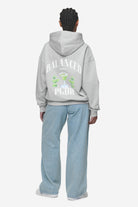 Pegador Lucia Oversized Hoodie Washed Sky Grey Seitenansicht aus der Next Wave Kollektion für DaHerren